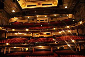 Edinburgh Playhouse - The auditorium from the stage