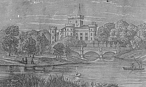 Eglinton Castle, Irvine, circa 1840