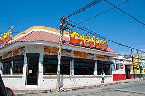 El legendario restaurante Chevere frente al palacio municipal de Ipala.