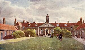 Emanuel Hospital, Westminster, 1890 by Philip Norman