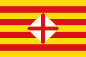 Flag of Barcelona (province)