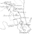 French and British advances on the flanks Combles, 3-9 September 1916