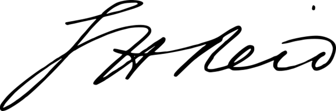 George Reid signature