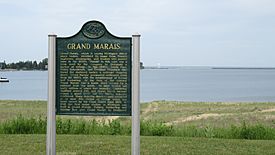 Grand Marais, MI historic marker.jpg