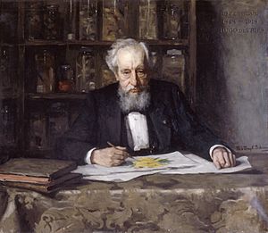 Hugo de Vries (1848-1935), by Thérèse Schwartze (1851-1918)