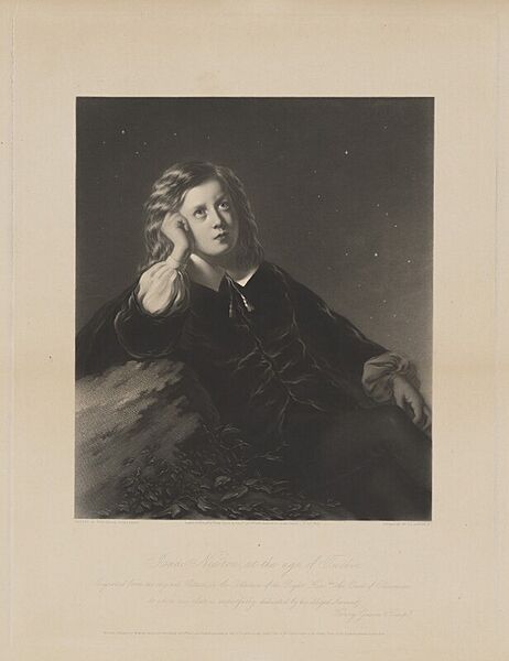 Imaginary-portrait-of-Sir-Isaac-Newton-as-a-child