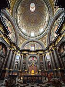 Interior of the Church of San Andrés, Madrid 05