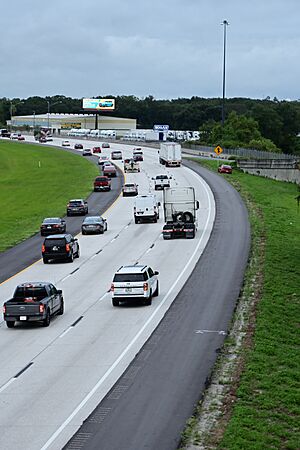 Interstate 4 Hurricane Milton evacuation ESU
