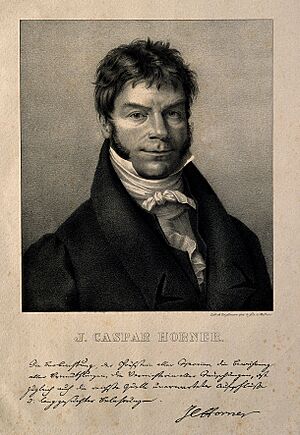 J. Caspar Horner. Lithograph by Engelmann. Wellcome V0002880