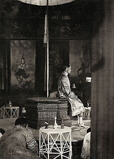 King Prajadhipok on the Octagonal Throne