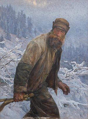 Le braconnier par Frédéric Rouge