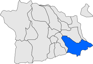 Location of Alp in Baixa Cerdanya
