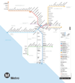 Los Angeles Metro System Map
