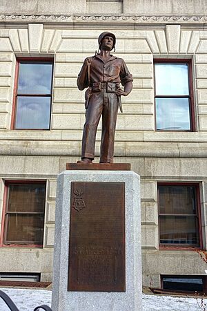 Lt. John Vincent Power Memorial - Worcester, MA - DSC04126