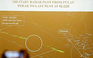 MH370 radar