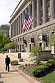 Main entrance Commerce Department Building, 14th and Constitution 3