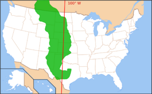Map of Great Plains