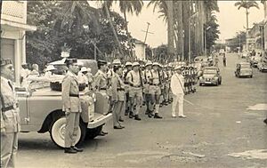 Naval Infantry in Spanish Guinea 1964