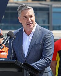 Neil Crompton 2020 Supercars launch