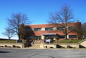New Morgan Borough, PA municipal building, Nov. 2023