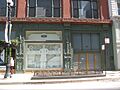 Oliver Typewriter Building Front Door and Design