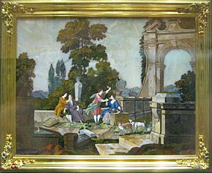 Original Amber Room's remains - panno Feel and Touch (1751, Hermitage) 01 by shakko