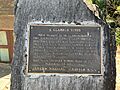 Plaque commemorating founding of Volcano California