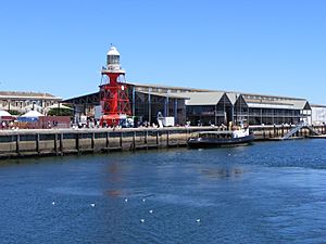 Port Adelaide Dock from Port River.jpg