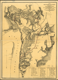 Port Hudson and Vicinity 1864
