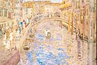 Prendergast Maurice Venetian Canal Scene 1898-99
