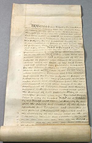 Québec Act, 1774