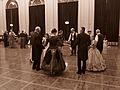 Quadrille set five person set colonial ball at the Albert Hall