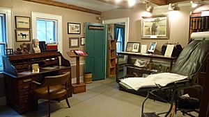 Remick Country Doctor Museum 02 - the doctor's office inside the farmhouse