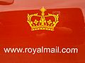 Royal Mail vehicle logo (Crown of Scotland)