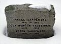 Sandemose tombstone