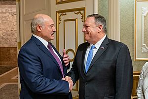 Secretary Pompeo Meets With Belarusian President Lukashenko (49473917277)
