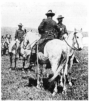 Sergeant Toy receiving the Medal of Honor