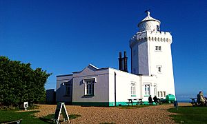 South Foreland Lighthouse back