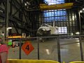 Space Shuttle Discovery in NASA's VAB