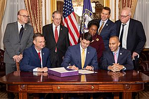 Speaker Paul Ryan Signs the First Step Act of 2018