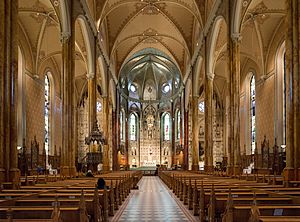 St. Patrick's Basilica, Montréal, Interior view 20170410 1