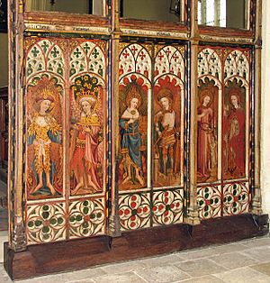St Michael and All Angels, Barton Turf, Norfolk - Screen - geograph.org.uk - 481397