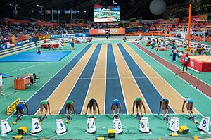 Start women 60 m Doha 2010