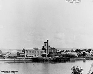 StateLibQld 1 174443 Colonial Sugar Refinery, New Farm, Brisbane, ca. 1902