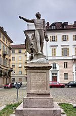 Statua di Guglielmo Pepe a Torino