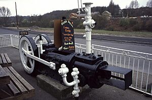 Steam Engine, Bull Inn, 333 Crew's Hole Road - geograph.org.uk - 211478
