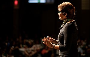 Sylvia Acevedo public speaking