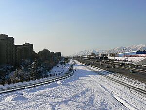 Tehran-Karaj Freeway, Apadana, آزادراه تهران-کرج، دی86 - panoramio
