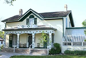 The Bell Homestead National Historic Site, Brantford, Ontario, Canada, incl. Visitor Ctr, Henderson Home, Carriage House and Dreaming Place IMG 0039 09