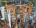 The JET magnetic fusion experiment in 1991